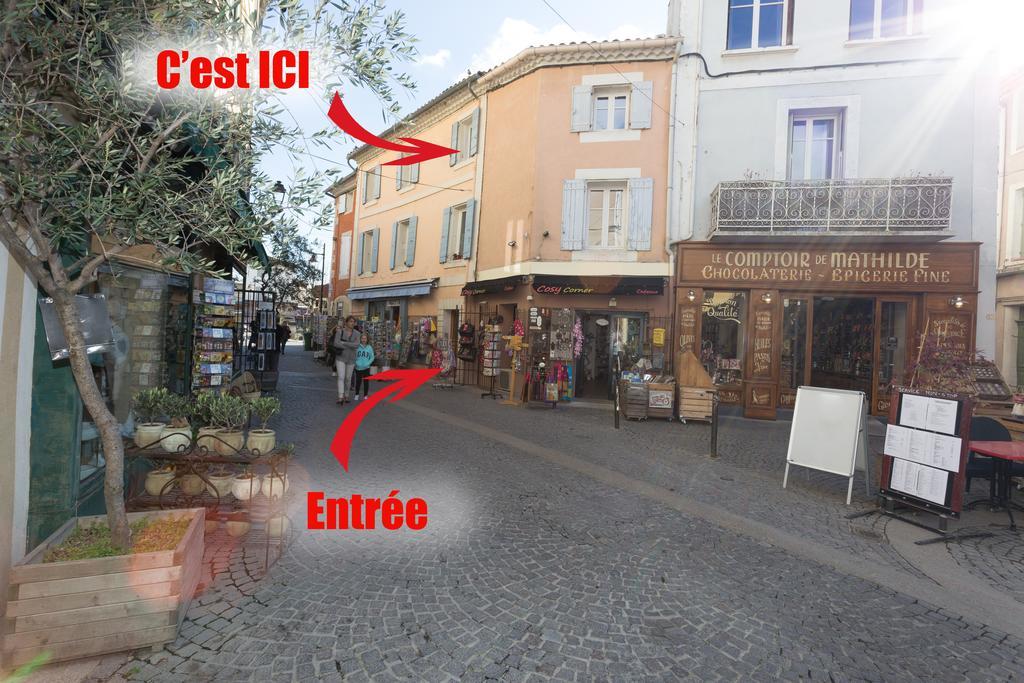 Grand studio à la nuitée LʼIsle-sur-la-Sorgue Exterior foto